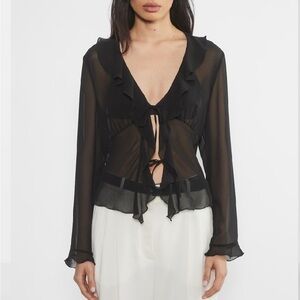 Wilfred Frenchy Blouse from Aritiza